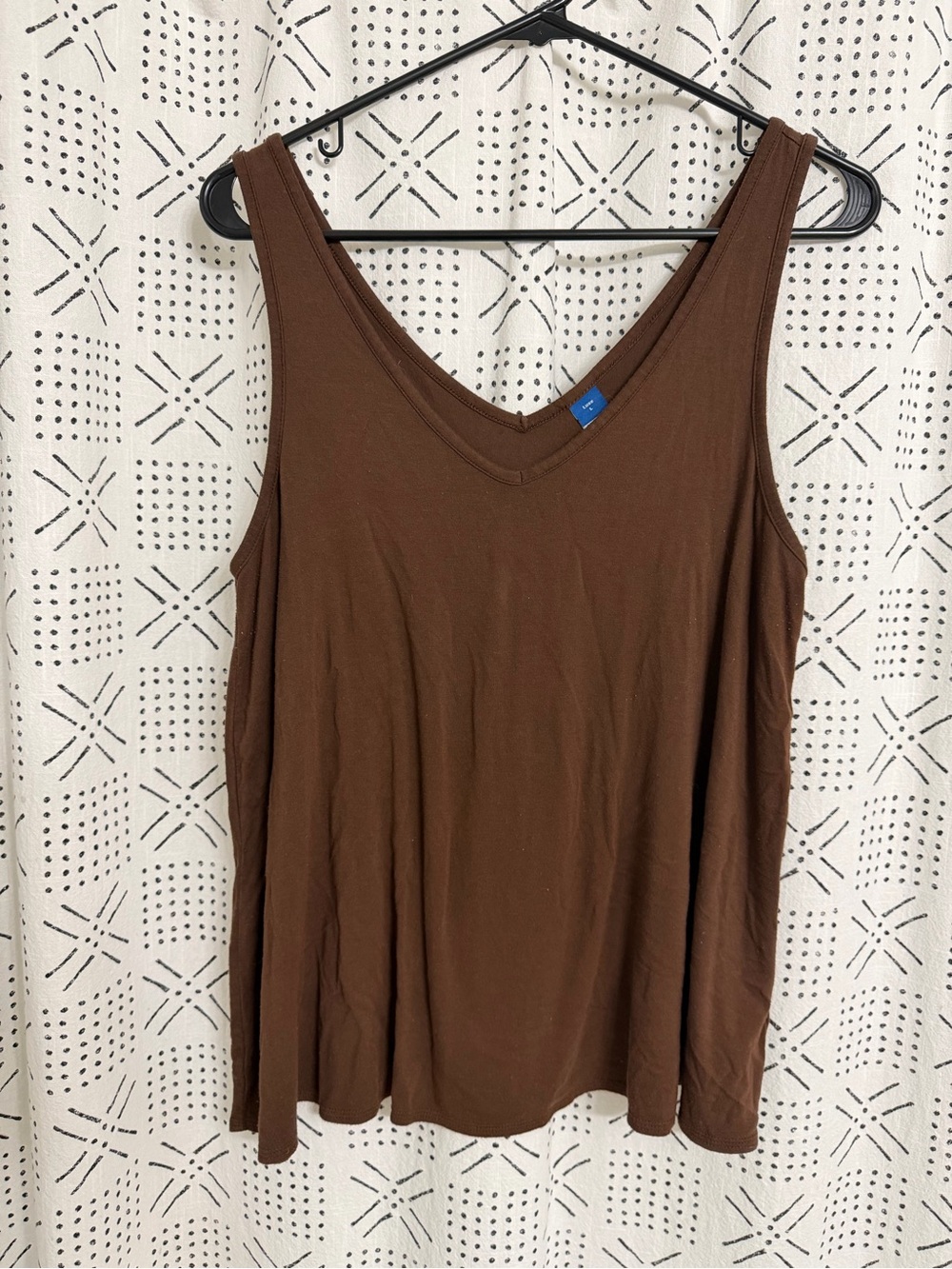 Old Navy Women’s Brown V-Neck Tank Top